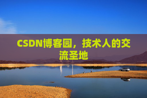 CSDN博客园，技术人的交流圣地